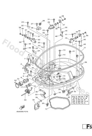 Diagram for BOTTOM COWLING 1