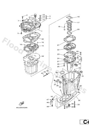 Diagram for UPPER CASING