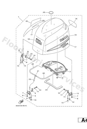 Diagram for TOP COWLING