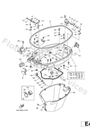 Diagram for BOTTOM COWLING