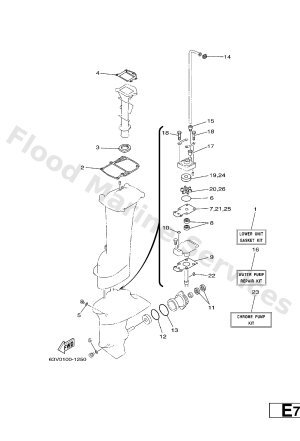 Diagram for REPAIR KIT 2