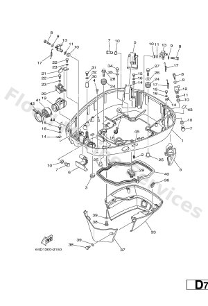 Diagram for BOTTOM COWLING