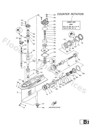 Diagram for LOWER CASING & DRIVE 3
