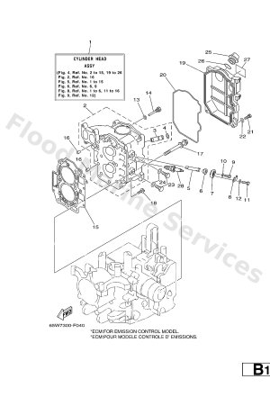 Diagram for CYLINDER & CRANKCASE 2