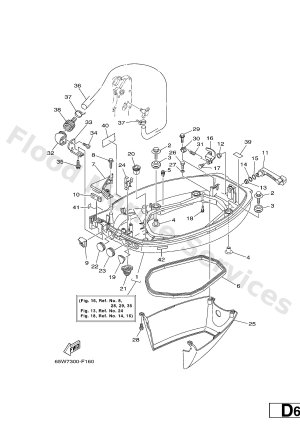 Diagram for BOTTOM COWLING