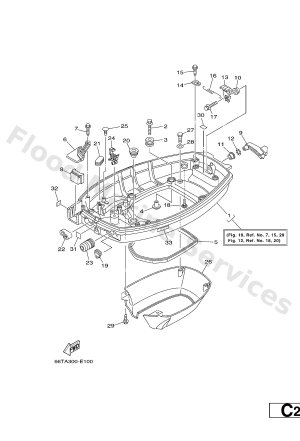 Diagram for BOTTOM COWLING