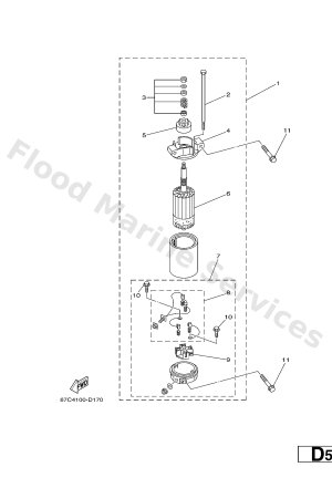 Diagram for STARTING MOTOR