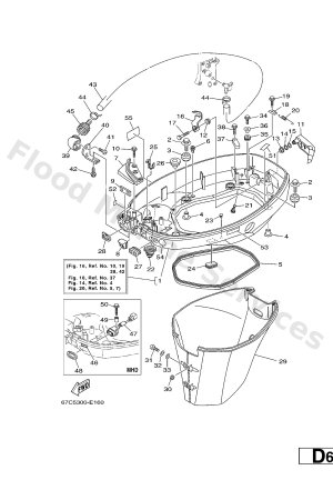 Diagram for BOTTOM COWLING