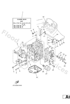 Diagram for CYLINDER & CRANKCASE 1