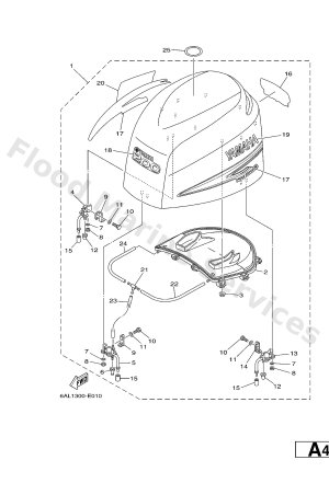 Diagram for TOP COWLING