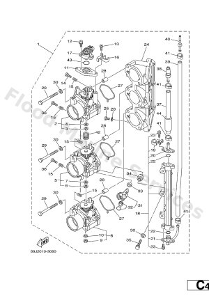 Diagram for THROTTLE BODY ASSY 1