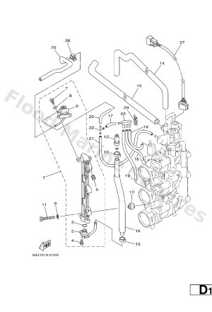 Diagram for THROTTLE BODY ASSY 3