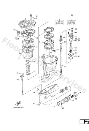 Diagram for REPAIR KIT 2