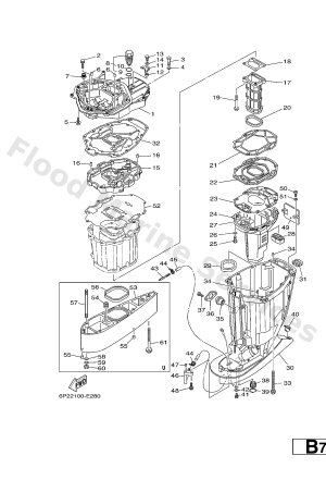 Diagram for UPPER CASING