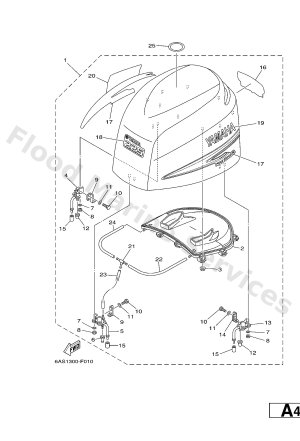 Diagram for TOP COWLING