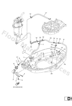 Diagram for BOTTOM COWLING 2