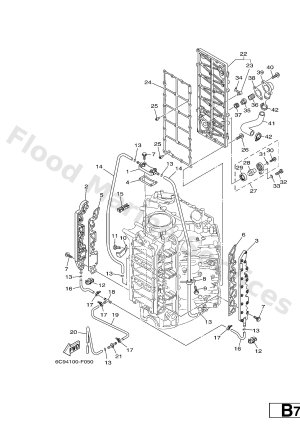 Diagram for CYLINDER & CRANKCASE 3