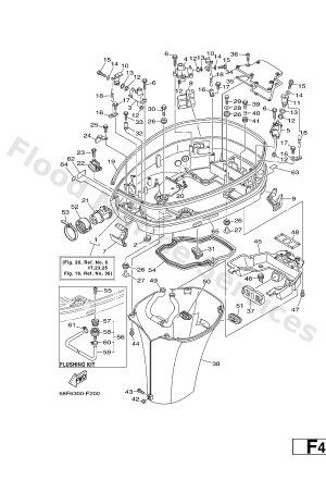 Diagram for BOTTOM COWLING