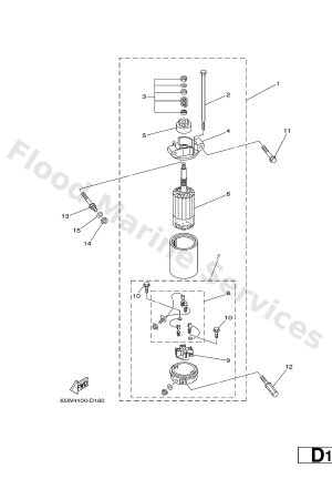 Diagram for STARTING MOTOR