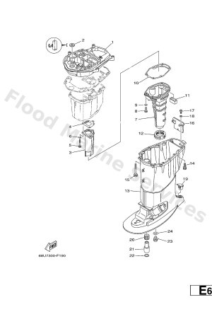 Diagram for UPPER CASING