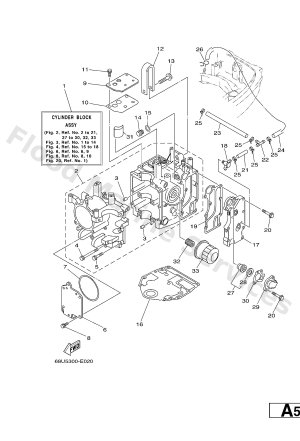 Diagram for CYLINDER & CRANKCASE 1