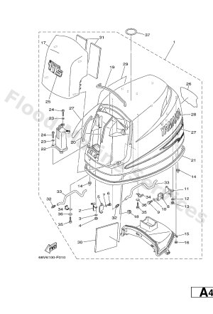 Diagram for TOP COWLING