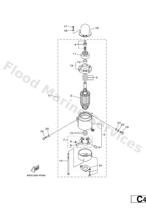 Diagram for STARTING MOTOR