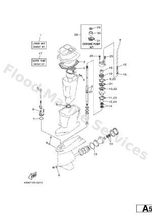 Diagram for REPAIR KIT 2