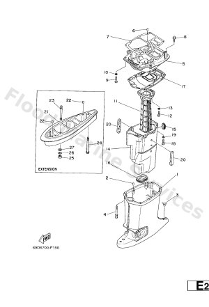 Diagram for UPPER CASING