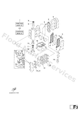 Diagram for REPAIR KIT 1