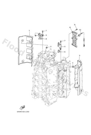 Diagram for CYLINDER & CRANKCASE 3