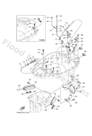 Diagram for BOTTOM COWLING 2