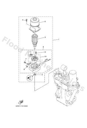 Diagram for POWER TRIM & TILT ASSY 2