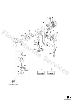 Diagram for REPAIR KIT 1