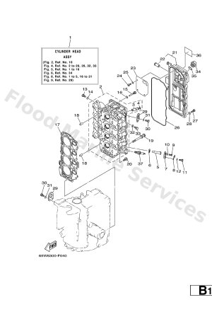 Diagram for CYLINDER & CRANKCASE 2