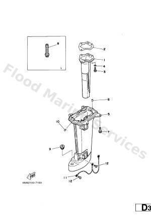 Diagram for UPPER CASING