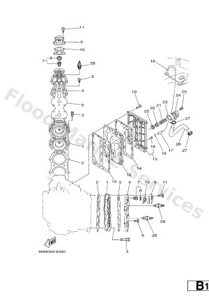 Diagram for CYLINDER & CRANKCASE 2