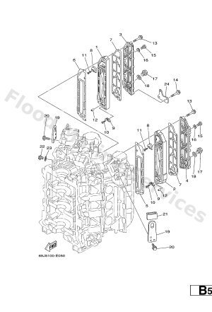Diagram for CYLINDER & CRANKCASE 3