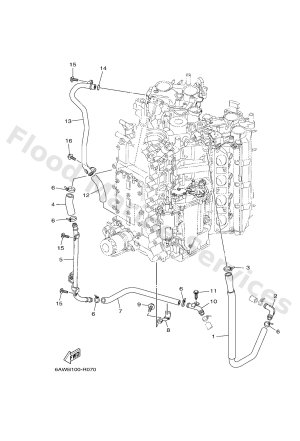 Diagram for CYLINDER & CRANKCASE 4