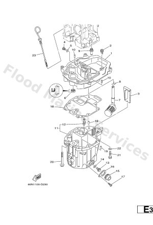 Diagram for OIL PAN