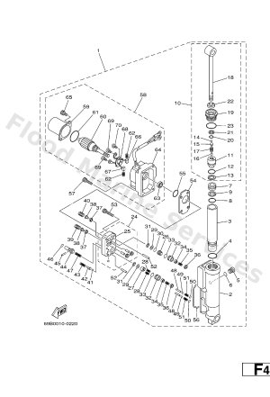 Diagram for POWER TILT ASSY