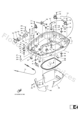 Diagram for BOTTOM COWLING