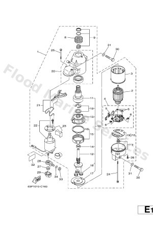 Diagram for STARTING MOTOR
