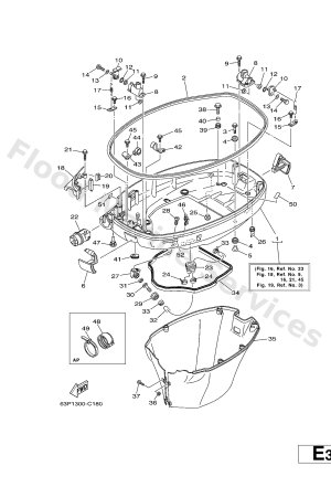 Diagram for BOTTOM COWLING