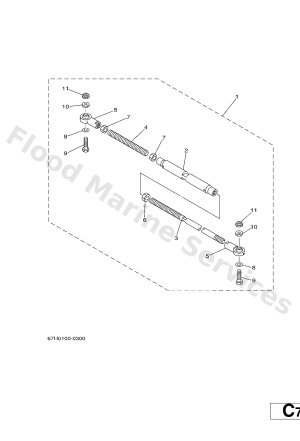 Diagram for STEERING GUIDE ATTACHMENT 2