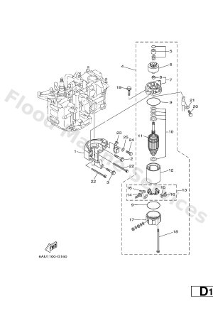 Diagram for STARTING MOTOR