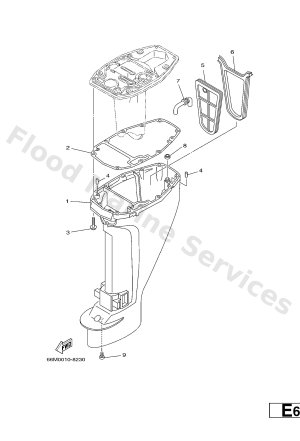 Diagram for UPPER CASING