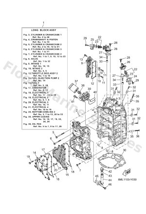 Diagram for CYLINDER & CRANKCASE 1