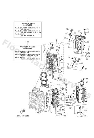 Diagram for CYLINDER & CRANKCASE 2