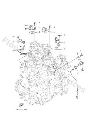 Diagram for CYLINDER & CRANKCASE 3